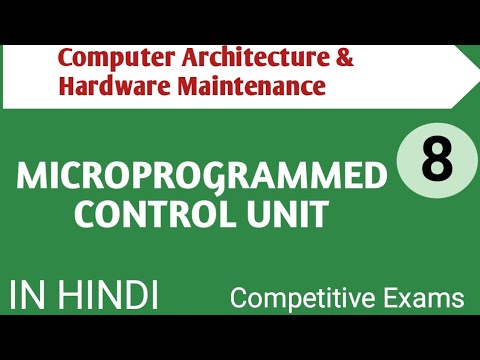 Lec 1 1 CPU Organisation in Computer Architecture Hardware Maintenance in Hindi
