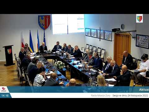XLIX SESJA RADY MIASTA ŻORY - 24.11.2022 r.