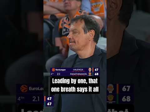 Leading by one, that one breath says it all | Ataman | Nunn #panathinaikos