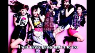 4 minute - 안줄래 (Won't Give you) eng subbed