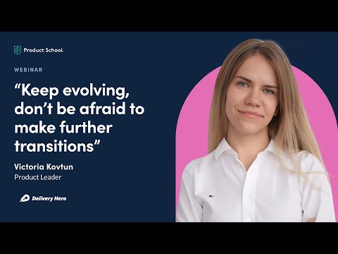Delivery Hero Product Leader, Victoria Kovtun - YouTube