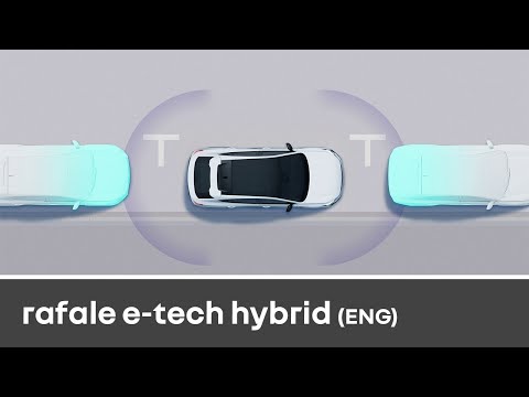 side/rear/front park assist - Rafale E-Tech full hybrid - Renault