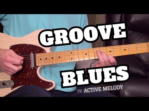 Easy Soulful Groove Blues Backing Track in E | Guitar Jam ft Active Melody