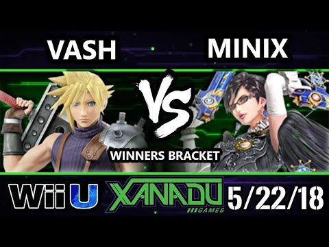 S@X 251 Smash 4 - Vash (Cloud, Ryu) Vs. Minix (Bayonetta) - Wii U Winners Bracket