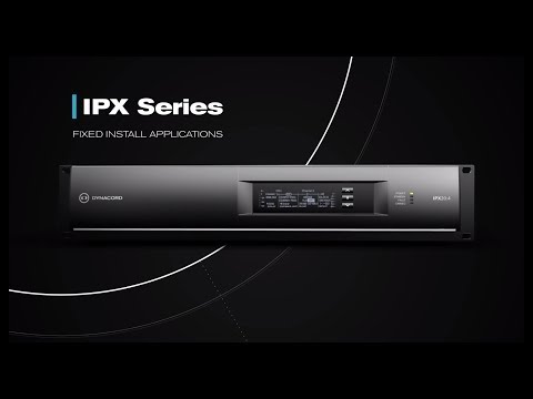 Dynacord IPX Series amplifiers - Global launch