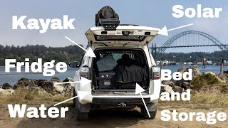 Complete Tour Full Time Stealth Overland Vanlife SUV 4runner