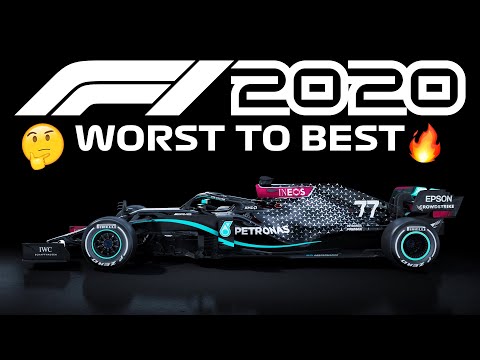 F1 2020 Liveries Ranked 'WORST to BEST' (NEW Mercedes + NEW Williams)