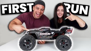 ARRMA KRATON EXB - First Run & Initial Thoughts (Hobbywing MAX6 1650KV)