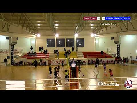 6^ Giornata di campionato Fidelis Torretta - Poseidon Pallavolo Crotone