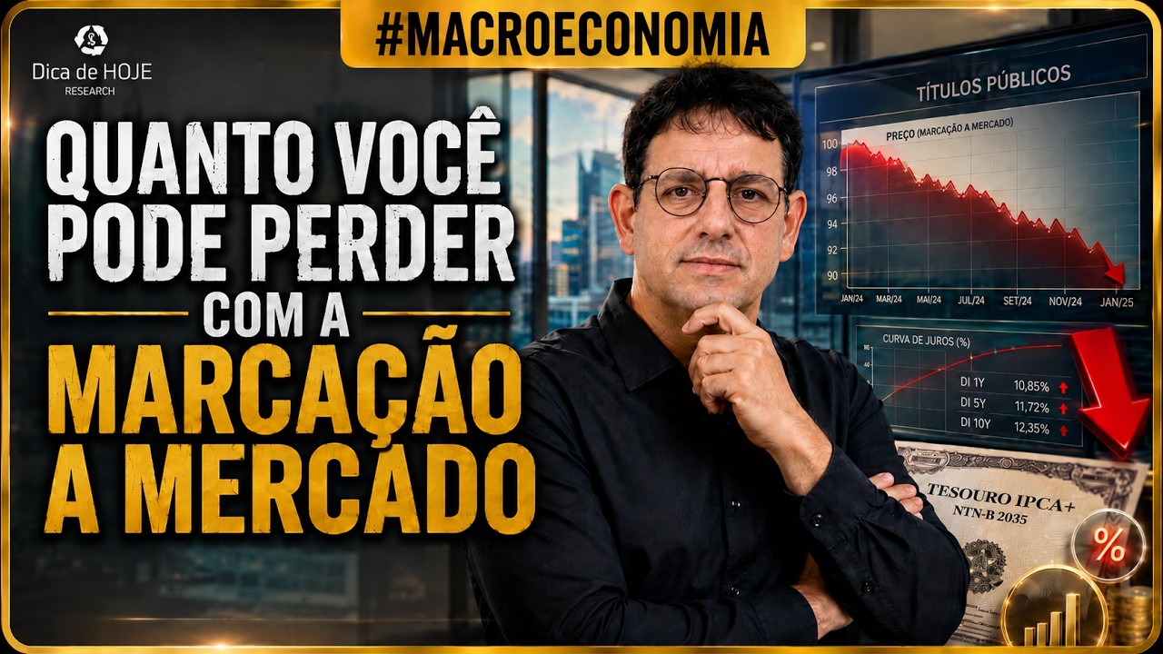 Quanto você pode perder com a MARCAÇÃO A MERCADO