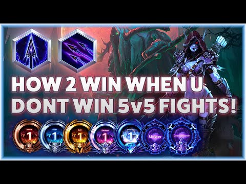Sylvanas Arrow - HOW TO WIN WHEN YOU DONT WIN 5v5 FIGHTS! - Grandmaster Storm League