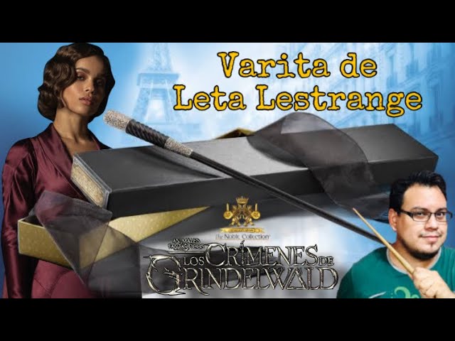 Vídeo relacionado con The Noble Collection Animales Fantásticos - Réplica Varita Mágica Leta Lestrange Edición Olivanders