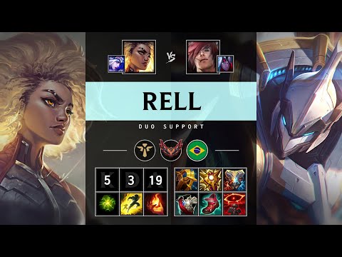 Rell Support vs Sett: Killing spree - BR Grandmaster Patch 14.24