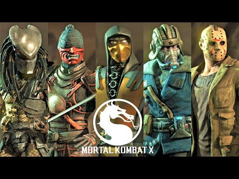 Mortal Kombat X - All Costumes / Skins Showcase (4K 60FPS)