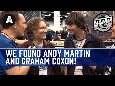 The Captain Meets Andy Martin and Graham Coxon! - NAMM 2020