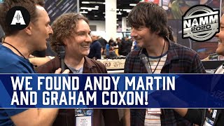 The Captain Meets Andy Martin and Graham Coxon! - NAMM 2020