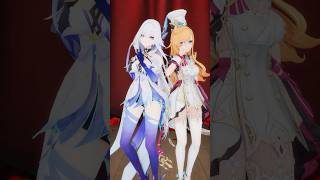 【原神MMD】Chatter Chatter/スカーク×エスコフェ　#shorts #mmd