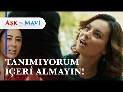 Hasibe, Servet'i konağa aldırmıyor - Aşk ve Mavi 38. Bölüm