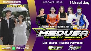 Download lagu 🔴#LIVE MEDUSA MUSIC - WEDDING ARYA & NITA - NGLOBAR - MOROSENENG AUDIO - 5 FEBRUARI 2026 mp3