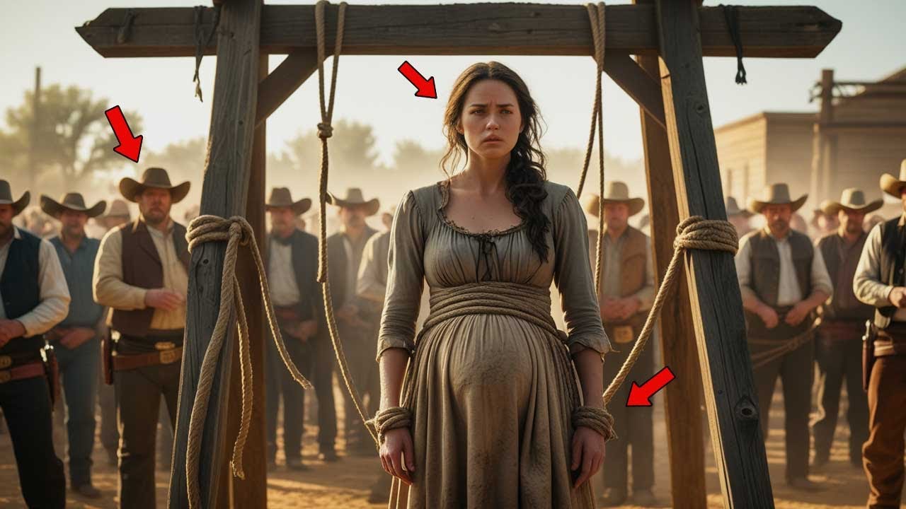 Pregnant and Sent to the Gallows — Until a Quiet Cowboy Stepped In and Saved Her Life