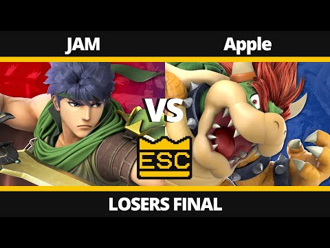 ESC 48 -EX- Losers Final - JAM (Ike) Vs. Apple (Bowser) - SSBU UK Local Tournament