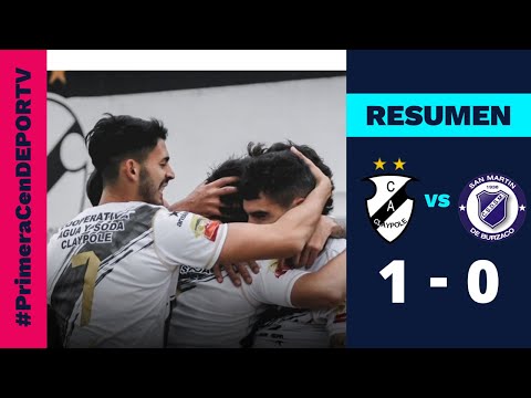 Claypole 1-0 San Martín de Burzaco - RESUMEN Y GOL - Torneo Clausura - Fecha 19 - Primera C 2022