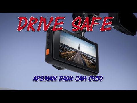 APEMAN 1080p Dash Cam C450 – Desktop Reviews