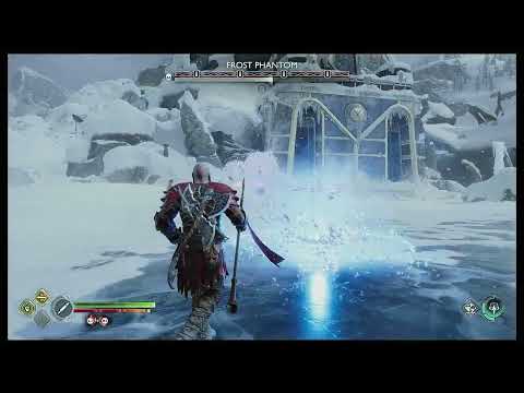 How to Defeat Frost Phantom - Midgard Lake of Nine - God of War Ragnarok