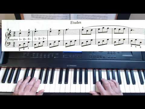 Méthode Rose, page 36: mesure à 3/8 et 6/8