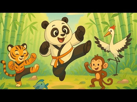 Panda Superstar – Mutiges und fröhliches Kinderlied über Selbstvertrauen 🎶🐼 | Kinderlieder und Spaß