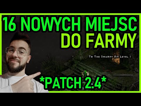 16 NOWYCH MIEJSC DO FARMY NAJLEPSZYCH PRZEDMIOTÓW W GRZE! DIABLO 2: RESURRECTED PATCH 2.4 NOWOŚCI!