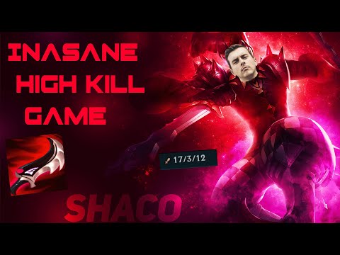 Challenger Shaco Pop Off In High Elo Game