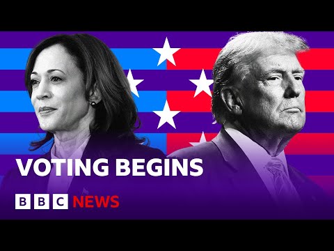 Video | US election day voting begins | BBC News