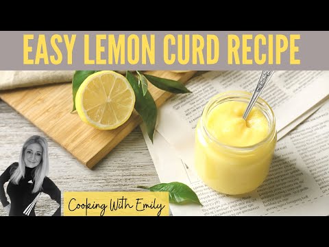 How To Make Lemon Curd | Slow Cooker Lemon Curd | How to Make Lemon Curd Easy