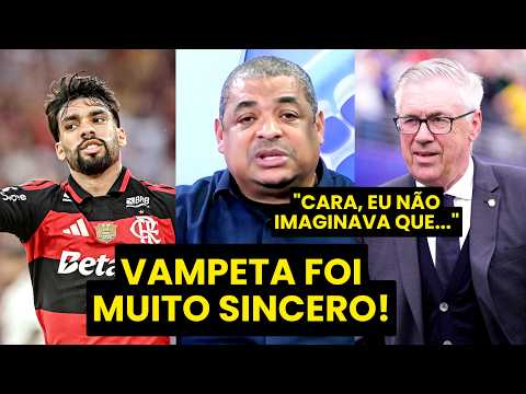 “ISSO ME SURPREENDEU! EU TÔ ACHANDO que o ANCELOTTI vai…” VAMPETA É DIRETO! | SELEÇÃO e FLAMENGO