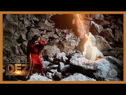 Moisés recebe de Deus a tábua dos Dez Mandamentos | OS DEZ MANDAMENTOS