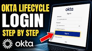 How to login to Okta Lifecyle for automated offboarding security - Step By Step