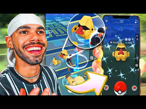 CONSIGO VER TODOS OS SHINIES DO MAPA - POKEMON GO | Cris |
