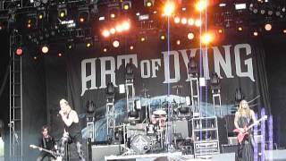 Art of Dying "Tear Down the Wall“ Rock On the Range, Columbus, OH 5/17/15 live