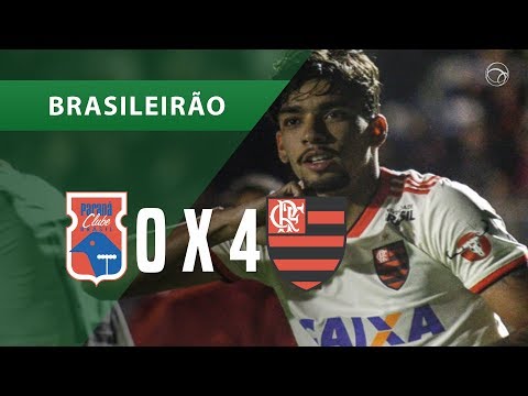PARANÁ 0 X 4 FLAMENGO - GOLS - 21/10 - BRASILEIRÃO 2018