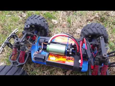 Traxxas T-maxx 3.3 brushless converted