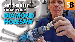 Diamond Hole Saw. More cuts.