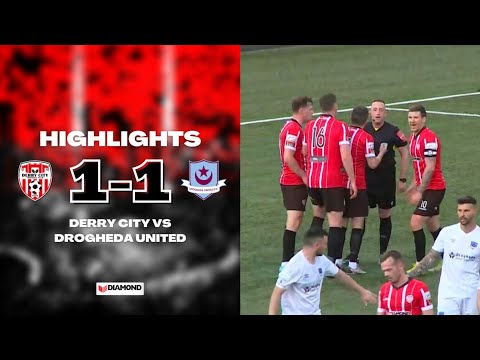 HIGHLIGHTS - Derry City 1-1 Drogheda United - SSE Airtricity League - 17/06/2022