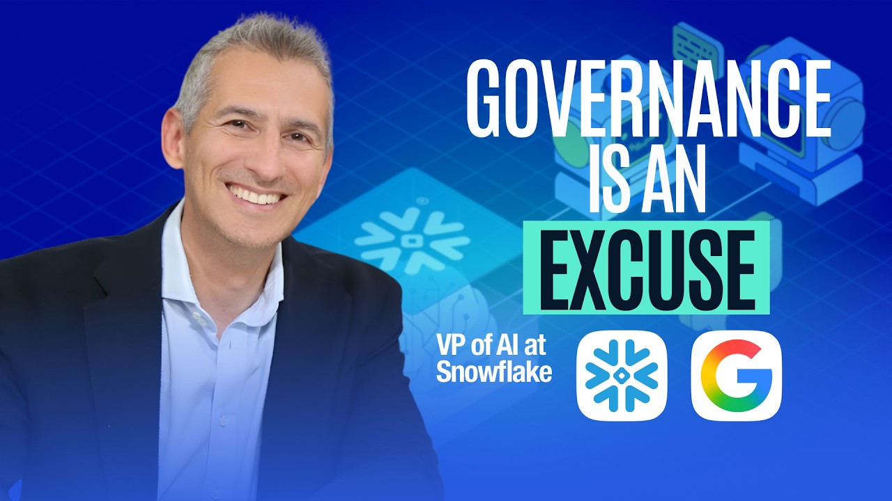 Snowflake VP of AI on Why Enterprises Hide Behind Governance to Avoid AI | Baris Gultekin | E296