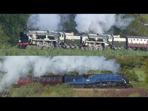 Pacific Power on the Watercress Line | Mid Hants Railway 'Autumn Steam Gala' - 04 & 05.10.25