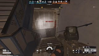 レインボーシックス　シージ　初エース？