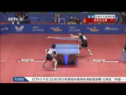 2013 Asian Championships MT-SF CHN-KOR (4): Ma Long - Lee Sangsu (full match|short form)