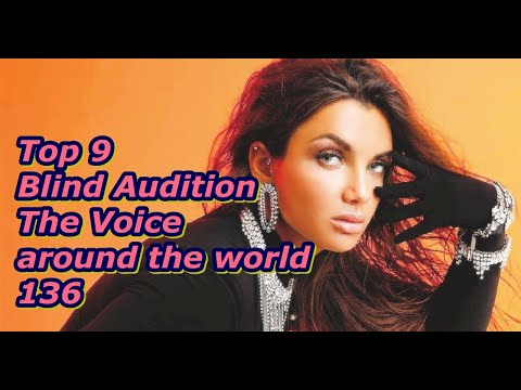 Top 9 Blind Audition (The Voice around the world 136)