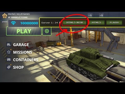 NEW 𝐇𝐓𝐌𝐋 𝟓 TEST SERVER TANKI ONLINE - тестовый сервер в танках онлайн html 5