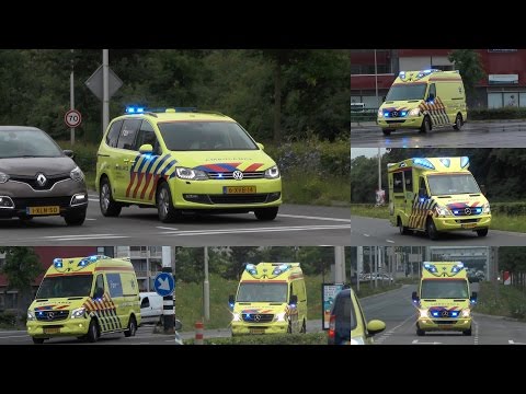 [Dagcompilatie 13.07.'15] [Solo] Ambulances met spoed in Zwolle